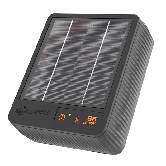 S6 Lithium Solar Fence Energizer