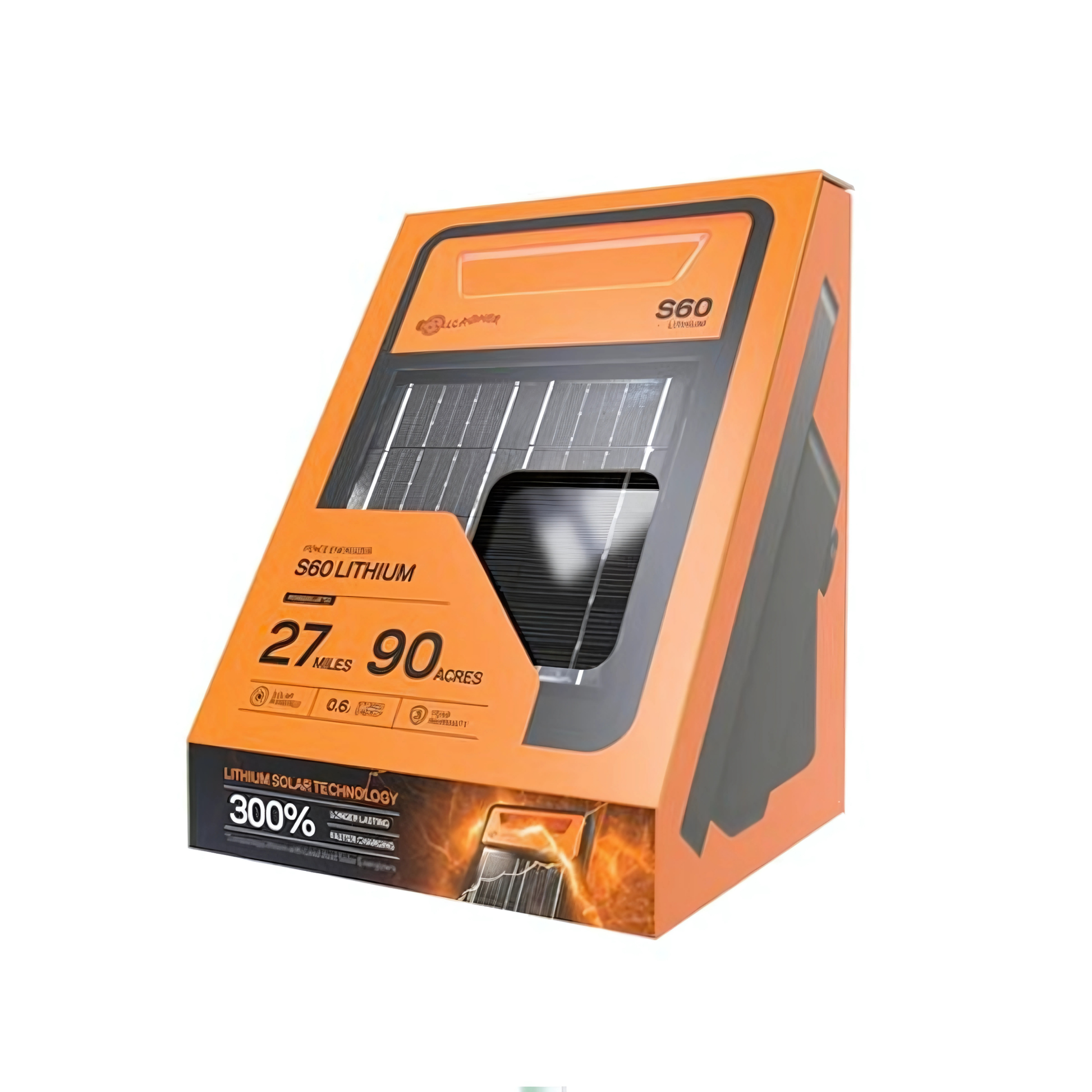 S60 Lithium Solar Fence Energizer