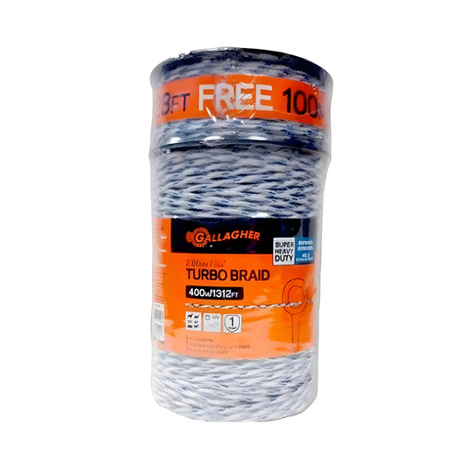 2.86mm Turbo Braid Blue 1312' + 328' Free