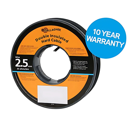 2.5mm Double Insulated Hard Cable 20m/65'