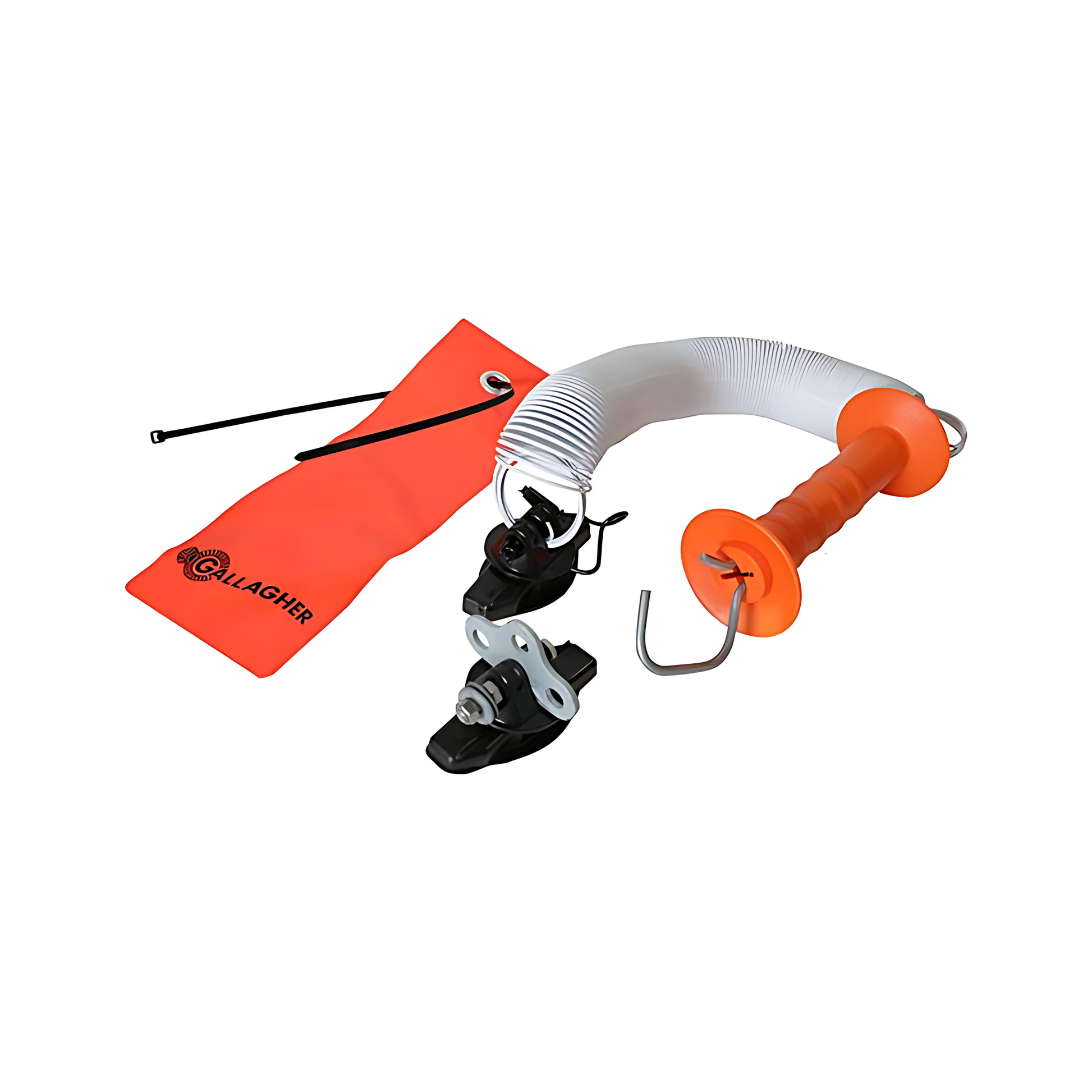 Electric High Visibility Spring Gate White