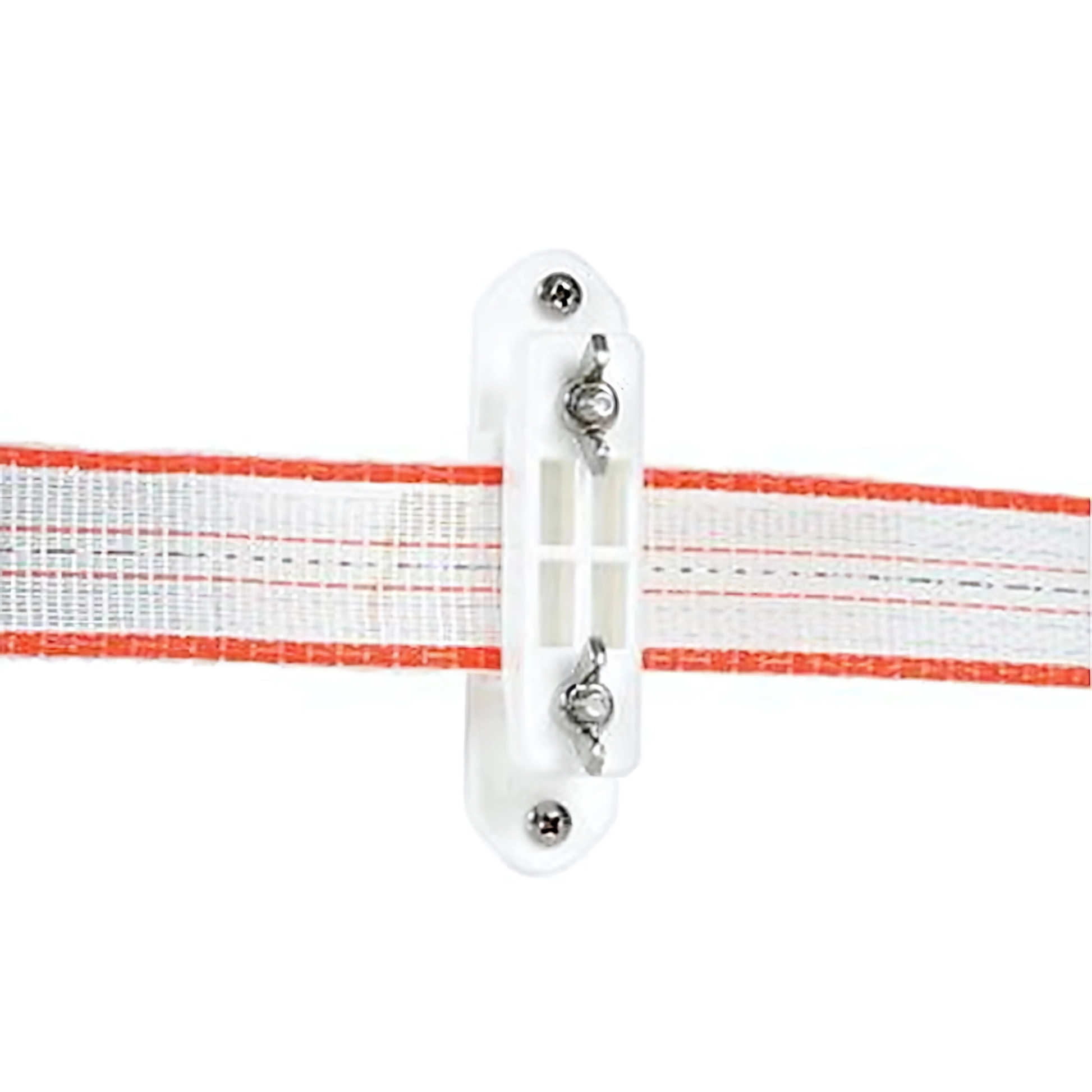 Wood Post Corner Strain Tape Insulator 1/12" Tape (white, 5/pack)