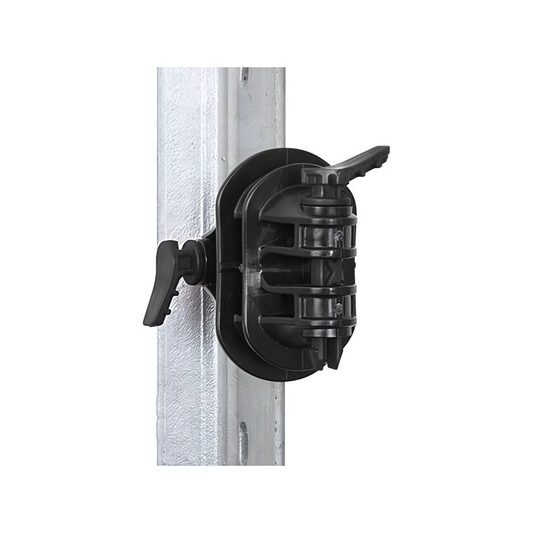 Steel Post Pinlock Insulator (black, 25/pack)