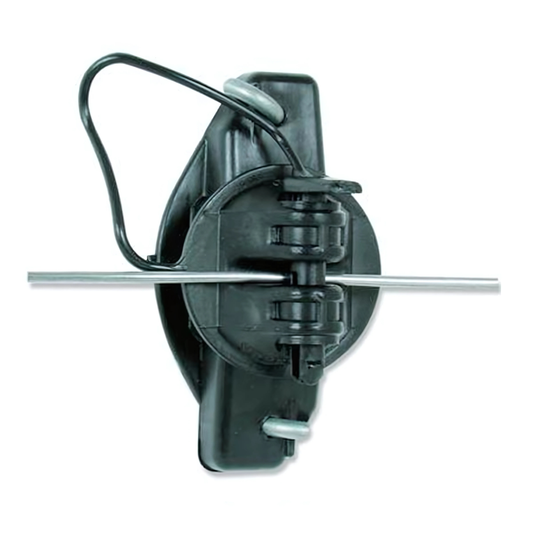 Wood Post Pinlock Insulator Black (25/pack)